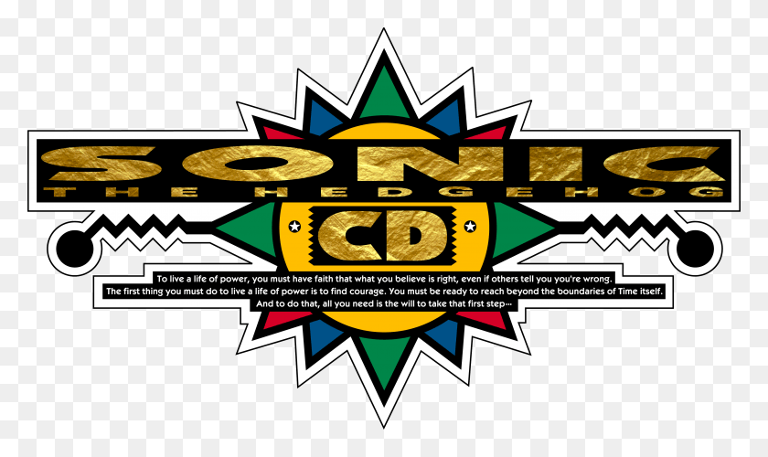 4033x2279 Sonic The Hedgehog Cd Sonic Cd Japanese Logo, Label, Text, Symbol HD PNG Download