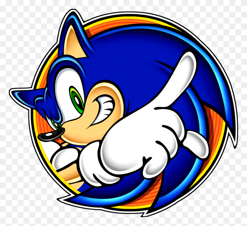 1109x1008 Sonic The Hedgehog Circle, На Открытом Воздухе, Графика Hd Png Скачать