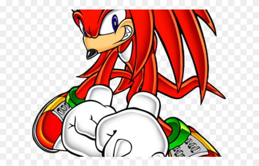 633x481 Sonic The Hedgehog Clipart Knuckles The Echidna Knuckles The Echidna Peni, Comics, Book, Hand HD PNG Download