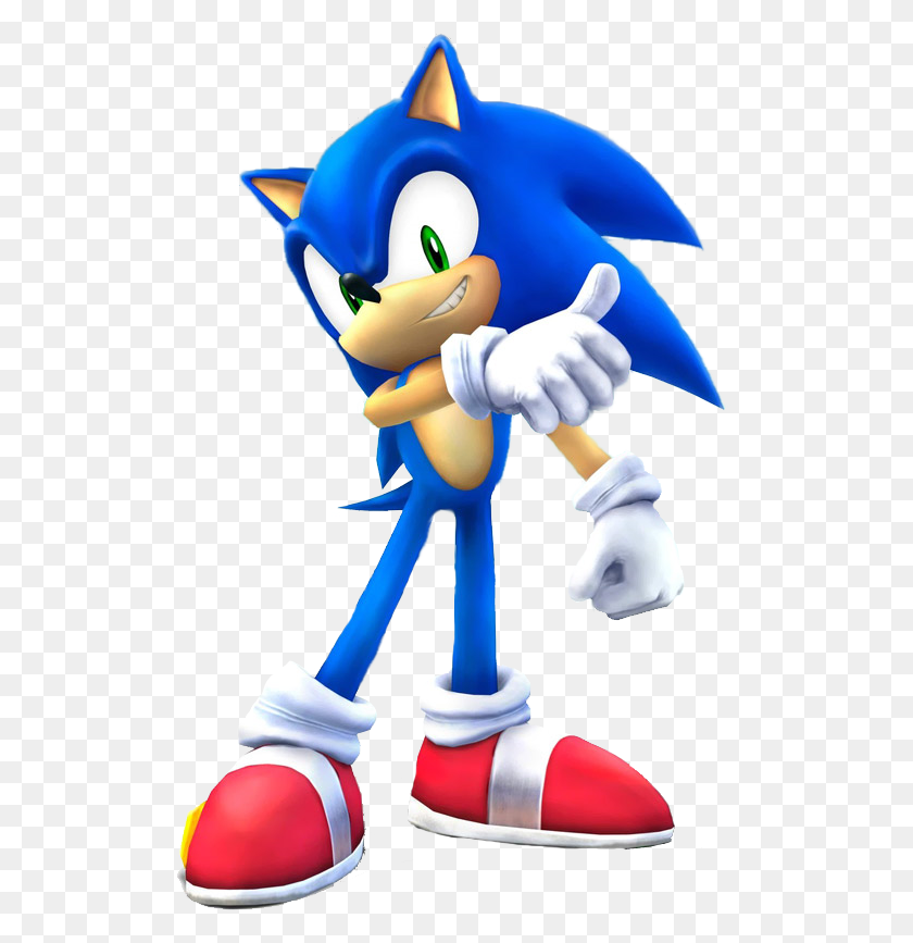 515x807 Sonic The Hedgehog Clipart Mario Bros Super Smash Bros Brawl Sonic, Toy, Hand, Sweets HD PNG Download