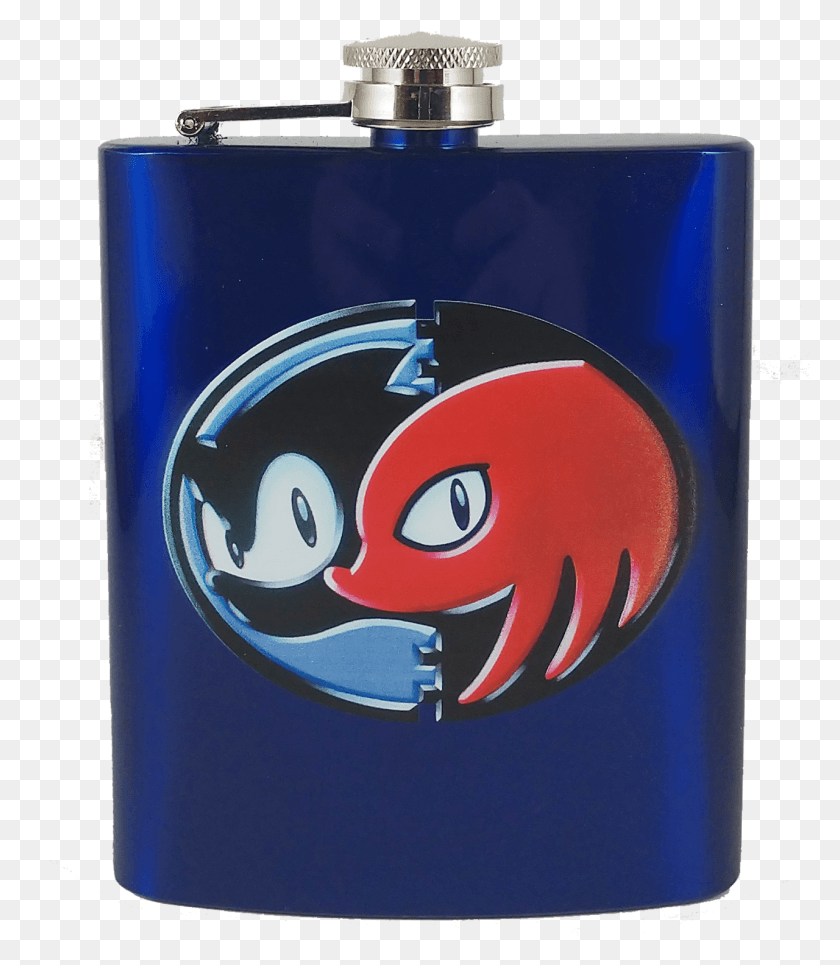 1280x1486 Sonic The Hedgehog Flask Sonic And Knuckles, Bottle, Cosmetics, Perfume HD PNG Download