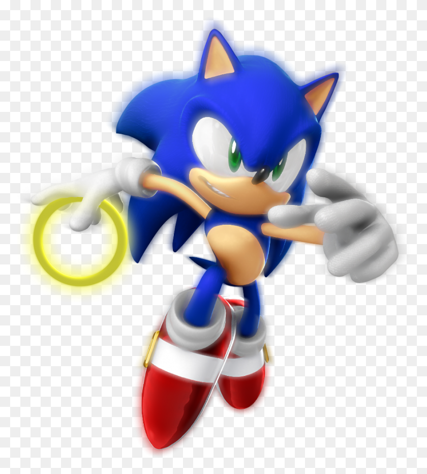 880x984 Sonic The Hedgehog Invitation, Toy, Figurine, Sweets HD PNG Download