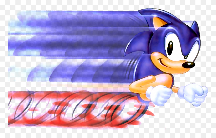 790x485 Sonic The Hedgehog Sonic The Hedgehog Fidget Spinner Gif, Angry Birds, Graphics HD PNG Download