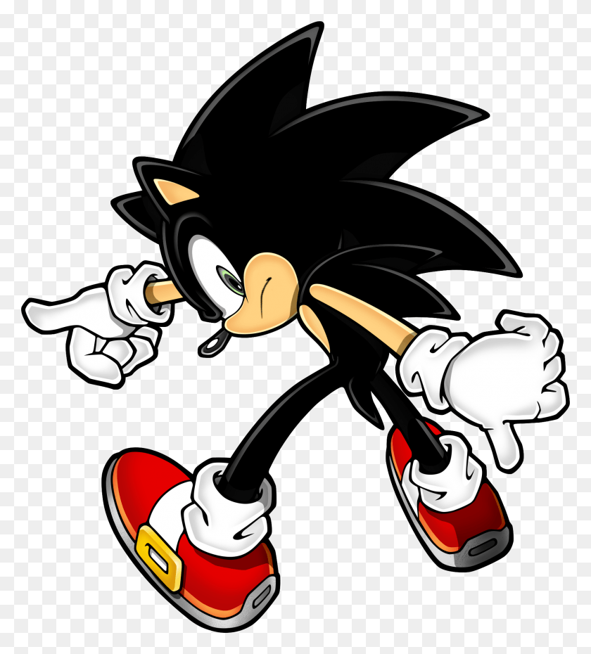 1822x2034 Sonic The Hedgehog Transparent Image Black Sonic The Hedgehog, Clothing, Apparel, Mammal HD PNG Download
