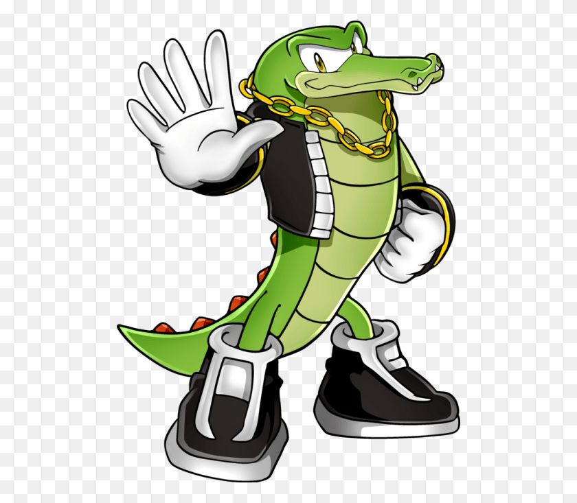 500x673 Sonic The Hedgehog Vector Vector The Crocodile Sonic Boom, Reptile, Animal, Clothing HD PNG Download