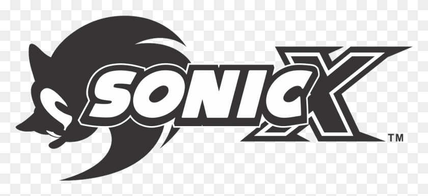 1121x466 Sonic X Anime Logo Sonic X, Symbol, Trademark, Text HD PNG Download