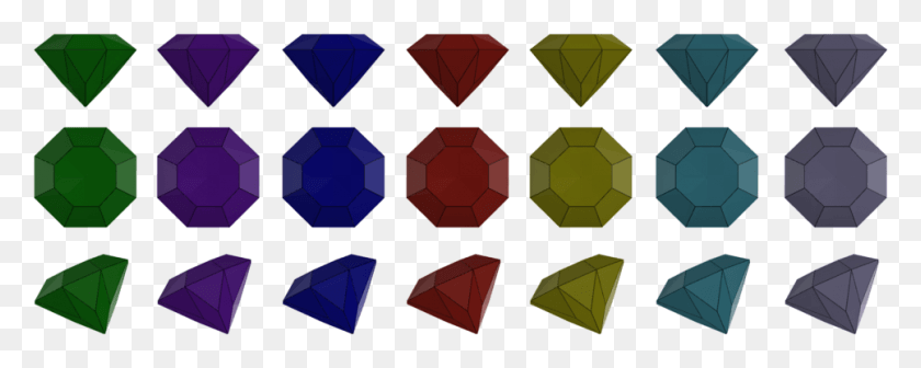 966x342 Sonic X Chaos Emeralds Set Drained Fake By Nibroc Rock Davst3r Fake Emeralds Sonic, Pattern, Diamond, Gemstone HD PNG Download