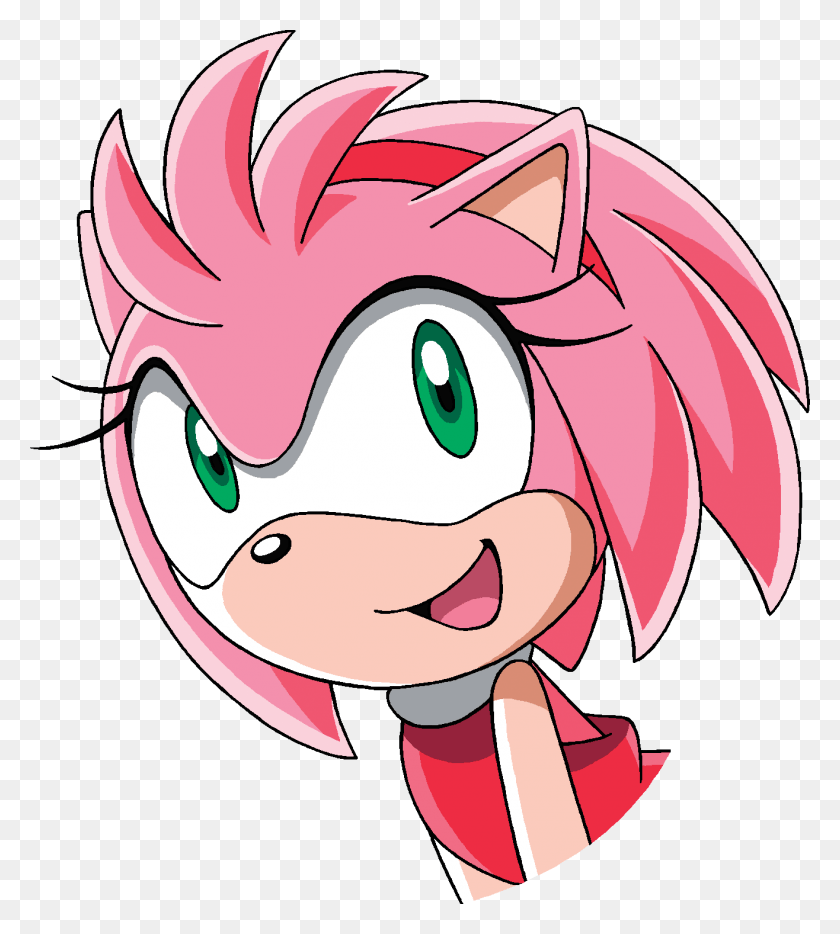 1316x1476 Sonic X Happy Amy Rose Sonic X, Elf HD PNG Download