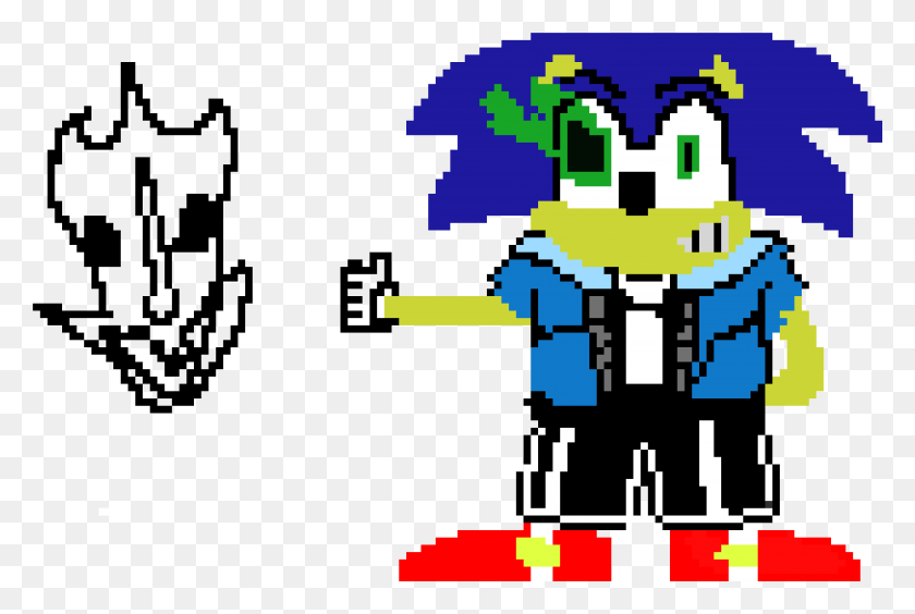 5801x3751 Sonictale Image Sonictale Sprite, Robot, Cruz, Símbolo Hd Png