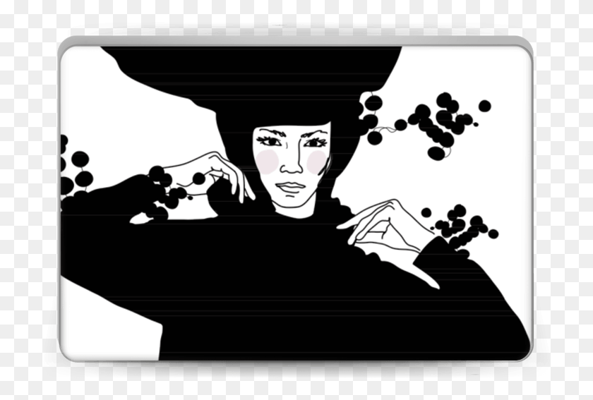 719x507 Sonja Skin Laptop Illustration, Text, Funeral, Stencil HD PNG Download