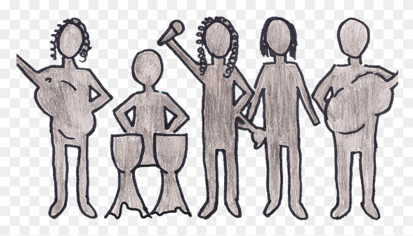 943x509 Sonrisa Are Interested In Musical Diversity Sketch, Robot, Cross, Symbol HD PNG Download