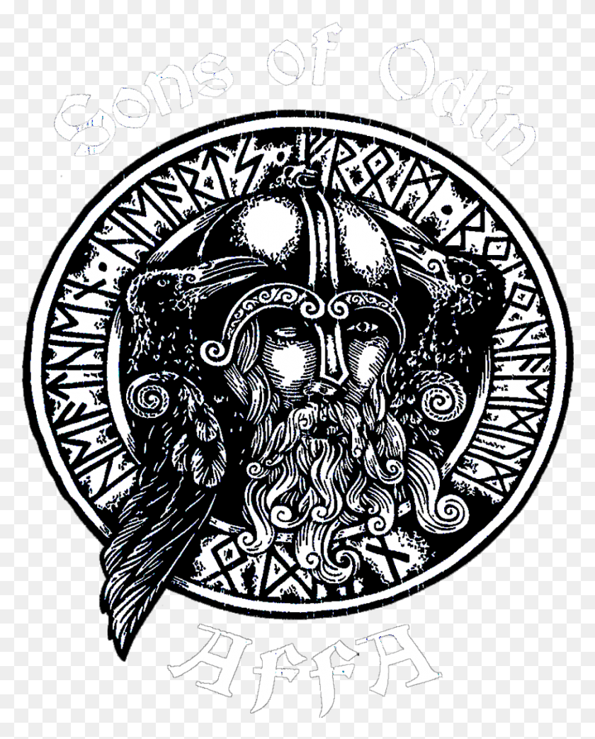895x1129 Sons Of Odin Logo2 Imagenes De Runas Vikingas, Símbolo, Logotipo, Marca Registrada Hd Png