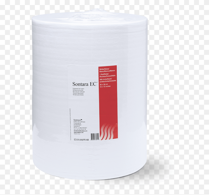 588x722 Sontara Ec White Tissue Paper, Barrel, Towel, Jar HD PNG Download