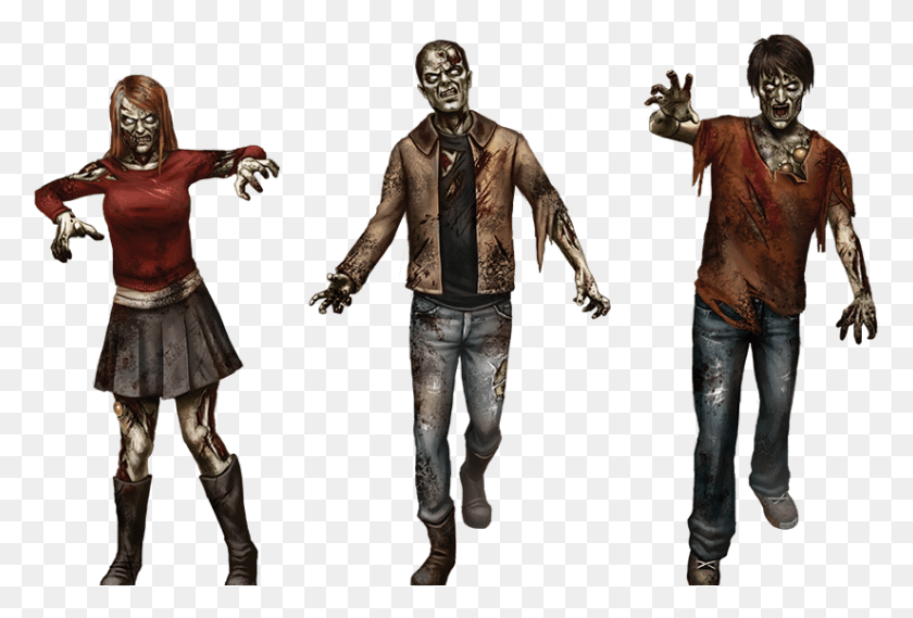 824x538 Sonvi 880x580 Dead Of Winter Zombie, Clothing, Skirt, Person HD PNG Download