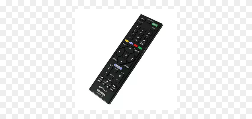 340x337 Sony 3d Lcdled Smart Tv Remote Electronics, Remote Control HD PNG Download