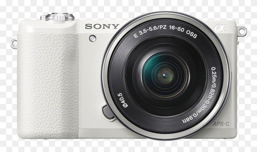 780x437 Sony Alpha Ilce A5100 System White Sony Camera, Electronics, Digital Camera, Camera Lens HD PNG Download