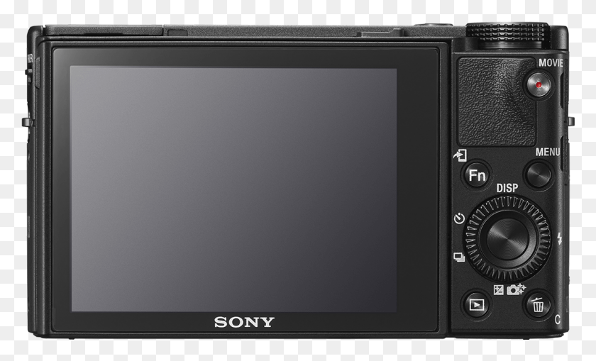 1042x600 Descargar Png Sony Cyber ​​Shot Rx 100 V, Cámara, Electrónica, Monitor Hd Png