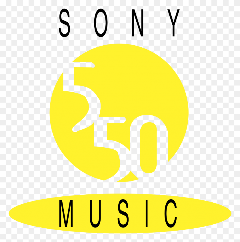 2303x2331 Sony Music 550 Logo Transparent Circle, Symbol, Logo, Trademark HD PNG Download