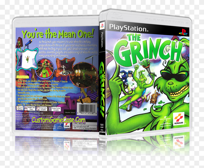 749x630 Sony Playstation 1 Psx Ps1 Grinch Pc Game, Book, Dvd, Disk HD PNG Download