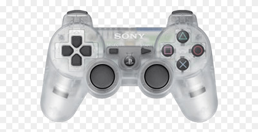 581x369 Sony Playstation 3 Dualshock 3 Game Pad Ps3 Wireless Playstation 2 See Through Controller, Joystick, Electronics, Gun HD PNG Download