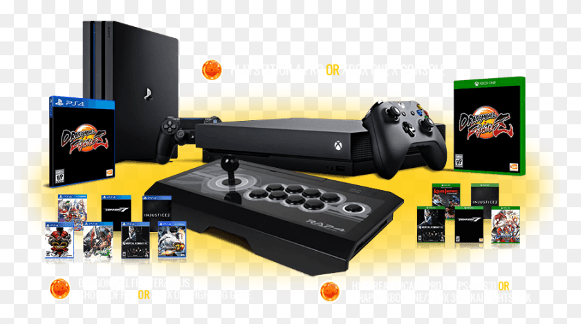 870x457 Sony Ps4 Pro Or Xbox One X Gaming Console Giveaway Video Game Console, Electronics, Computer Keyboard, Computer Hardware HD PNG Download