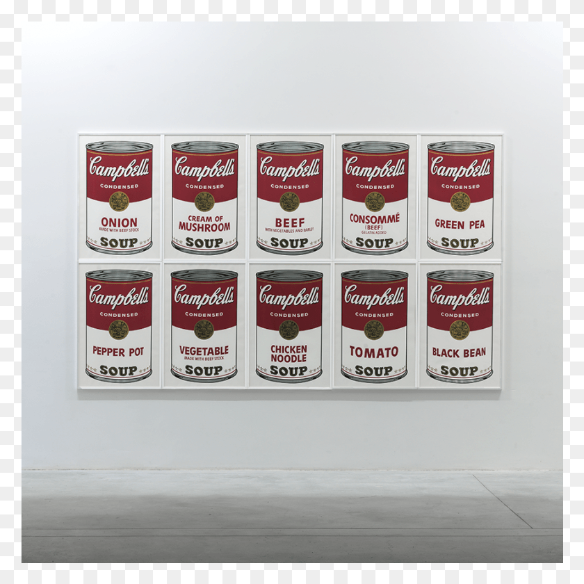 877x877 Descargar Png / Sopas Campbell Andy Warhol Barcelona, ​​Símbolo, Soda, Bebida Hd Png