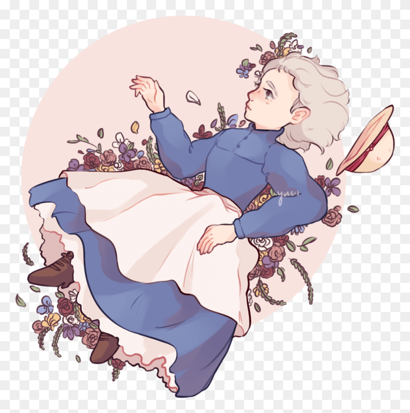 985x995 Sophie From Howl39S Moving Castle For Loseyourprettycoloring Illustration, Persona, Humano Hd Png