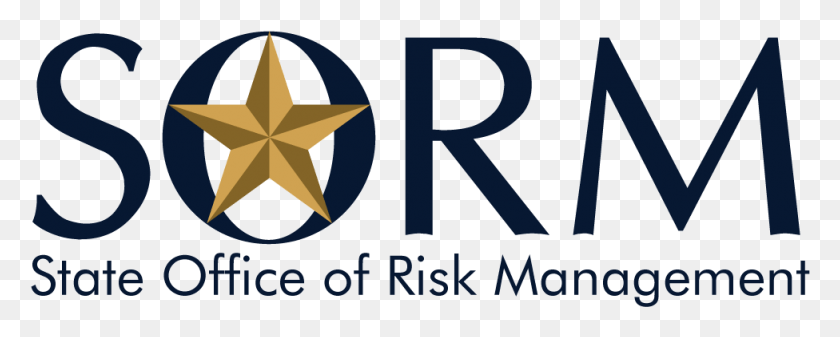976x347 Sorm Logo State Office Of Risk Management, Symbol, Star Symbol, Text HD PNG Download