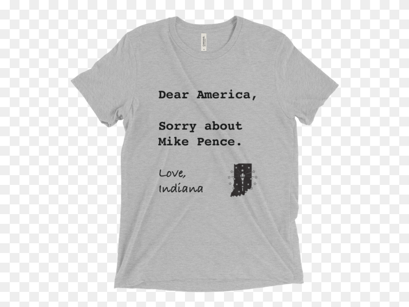 554x571 Sorry About Mike Pence Short Sleeve T Shirt Herbivore Rabbit Tshirt, Clothing, Apparel, T-shirt HD PNG Download