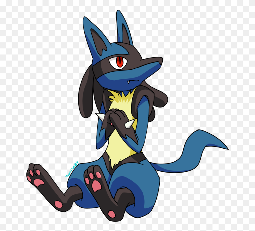 670x703 Sorry If That Tugs On Any Heartstrings But The Wonder Lucario, Doodle HD PNG Download