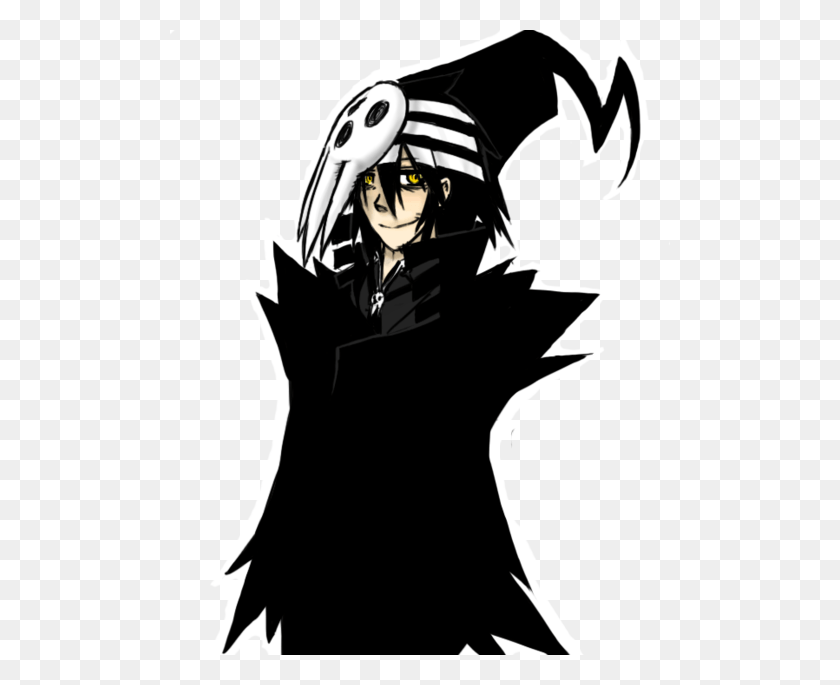 500x625 Soul Eater Death Without Mask Photo Soul Eater Shinigami Face, Manga, Comics, Book HD PNG Download
