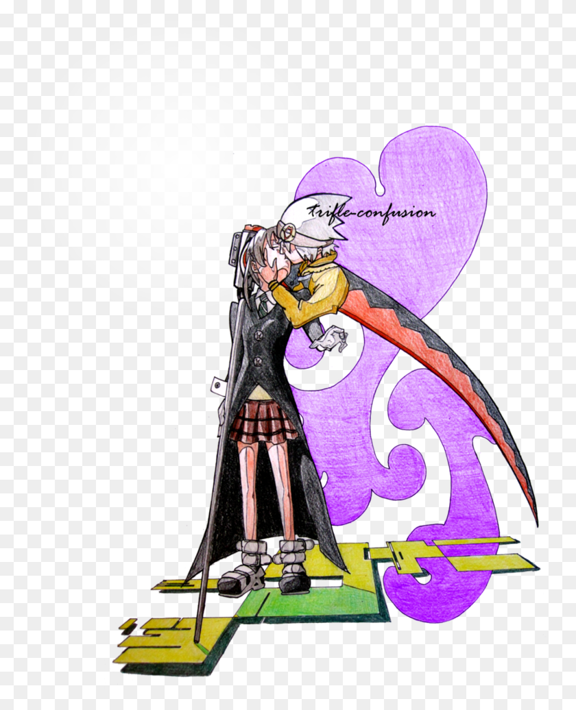 754x976 Soul Eater Images Soul X Maka Wallpaper And Background Soul And Maka Having Sex, Modern Art, Pillow HD PNG Download