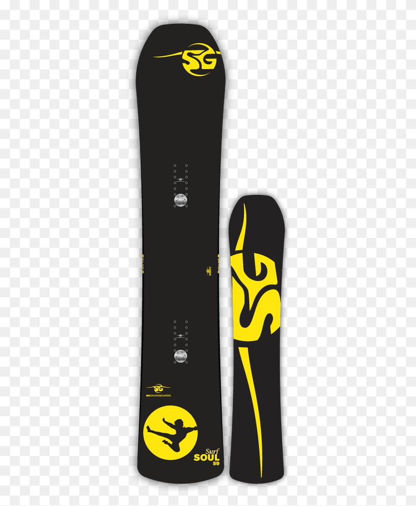 339x961 Soul Surf Snowboard, Text, Alphabet, Skateboard HD PNG Download