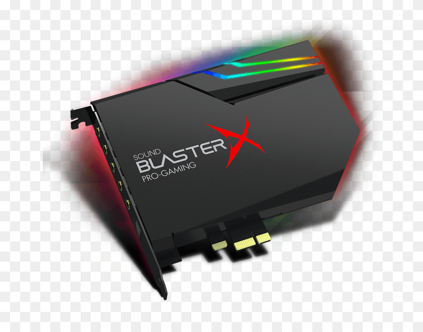 671x600 Sound Sound Blasterx Ae, Electronics, Hardware, Hub HD PNG Download