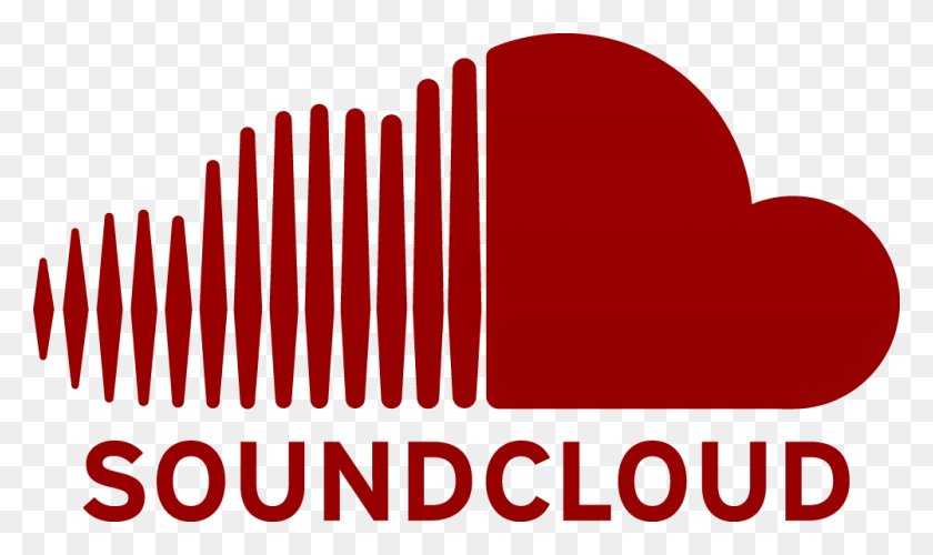 1000x565 Descargar Png Soundcloud Logo Rojo Transparente Soundcloud Logo, Símbolo, Marca Registrada, Word Hd Png