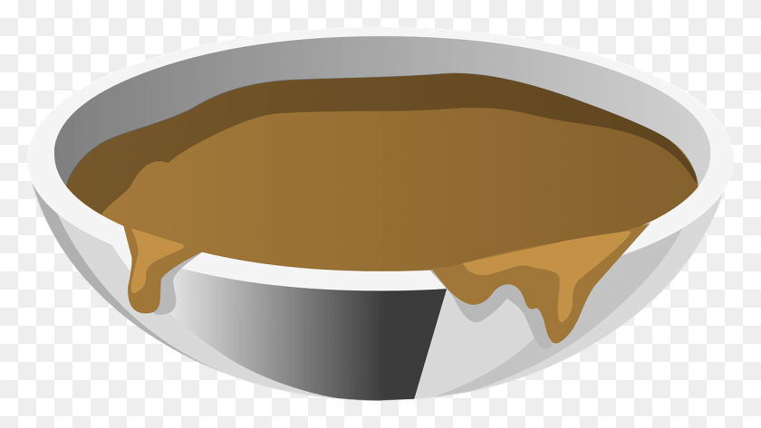 1280x678 Soup Brown Bowl Dish Food Meal Image Painted Turtle, Gravy, Dessert, Cake HD PNG Download