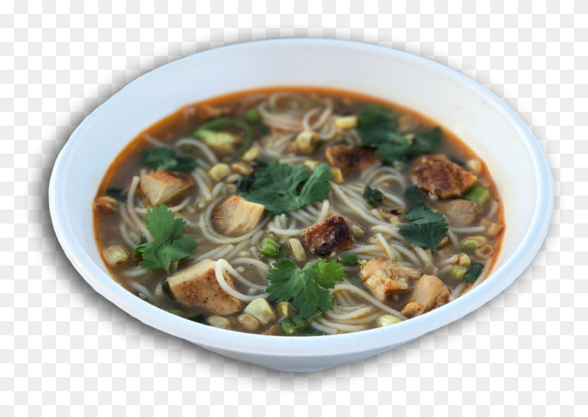 973x670 Soup Thukpa, Bowl, Dish, Meal HD PNG Download