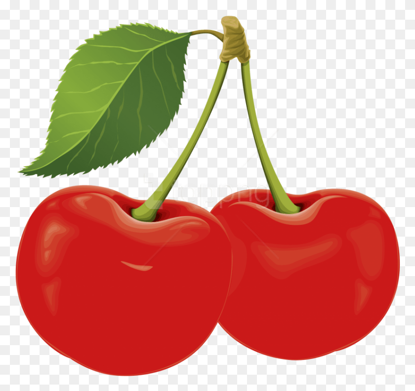 825x776 Sour Cherry Clipart Photo Clip Art Cherry, Plant, Fruit, Food HD PNG Download