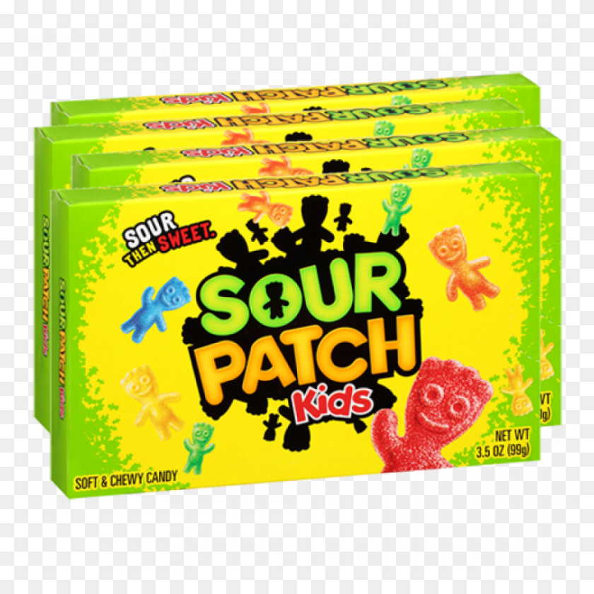 900x900 Sour Patch Kids Candy, Chicle, Texto, Alimentos Hd Png