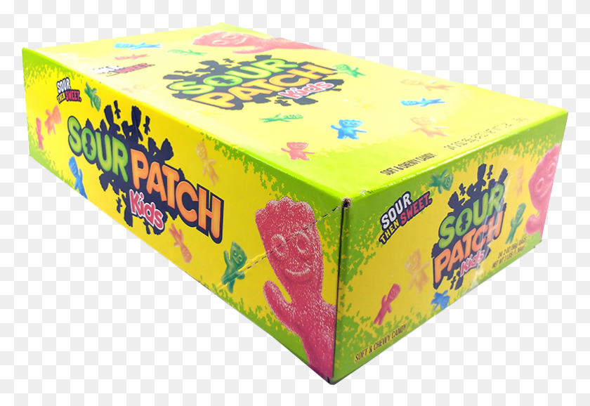 782x520 Кислый Патч Kids Sour Patch Kids Box, Картон, Картон, Еда Hd Png Скачать