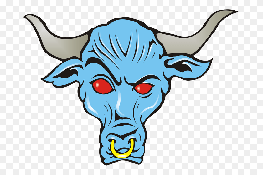 693x500 Descargar Png Fuente Fdileague Com Report Blue Bulls Rock Brahma Bull Logo, Dinosaurio, Reptil, Animal Hd Png