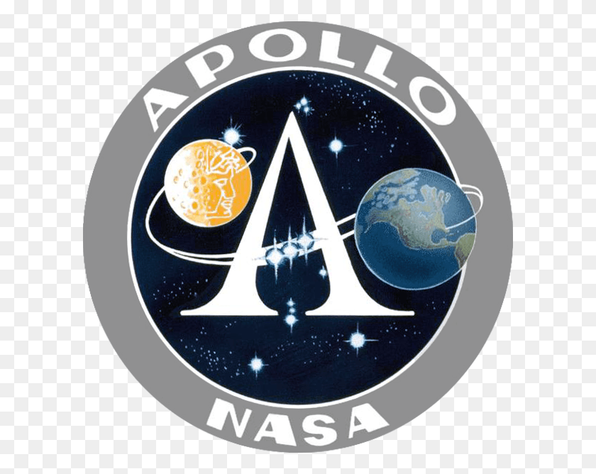 606x608 Source Http Nasa Apollo Patch, Logo, Symbol, Trademark HD PNG Download