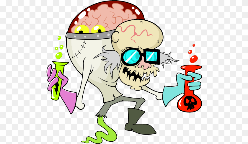 Source Mad Scientist Cartoon, Baby, Person, Face, Head PNG