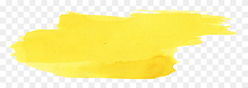 1522x467 Source Onlygfx Com Report Yellow Paint Yellow Brush Stroke, Food, Paper HD PNG Download