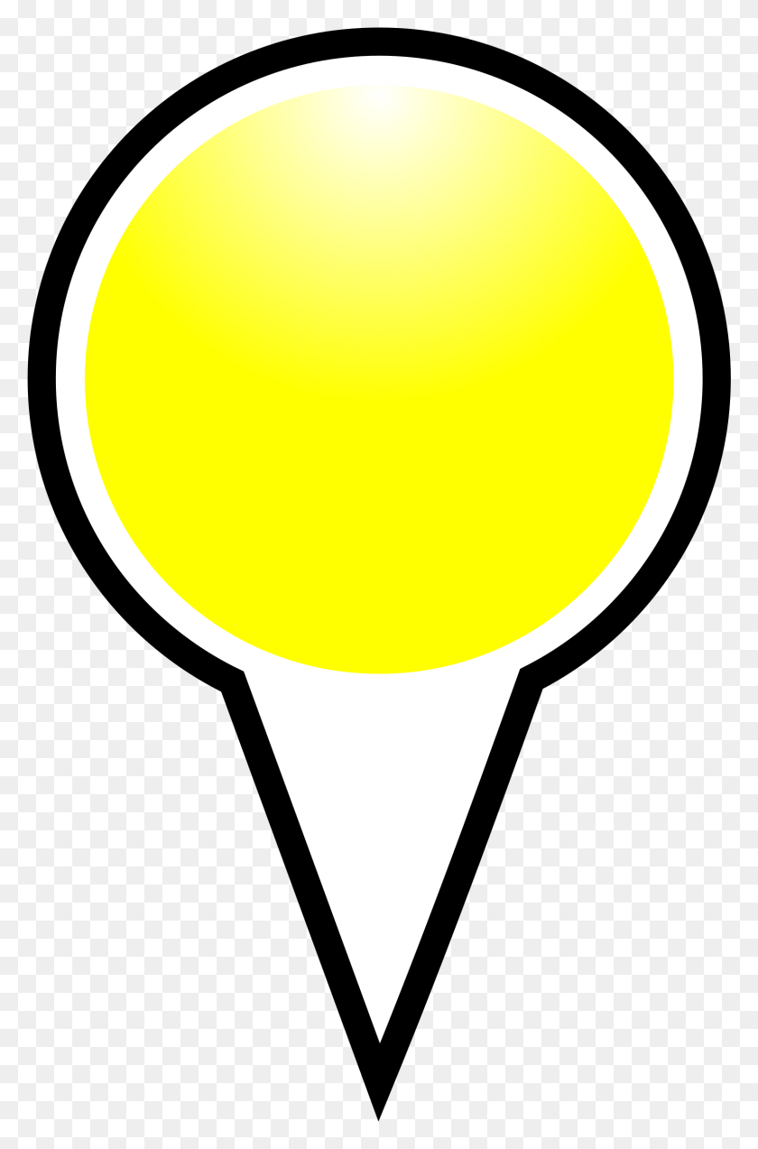 1537x2392 Source Openclipart Org Place Marker Pointer, Balloon, Ball, Light HD PNG Download