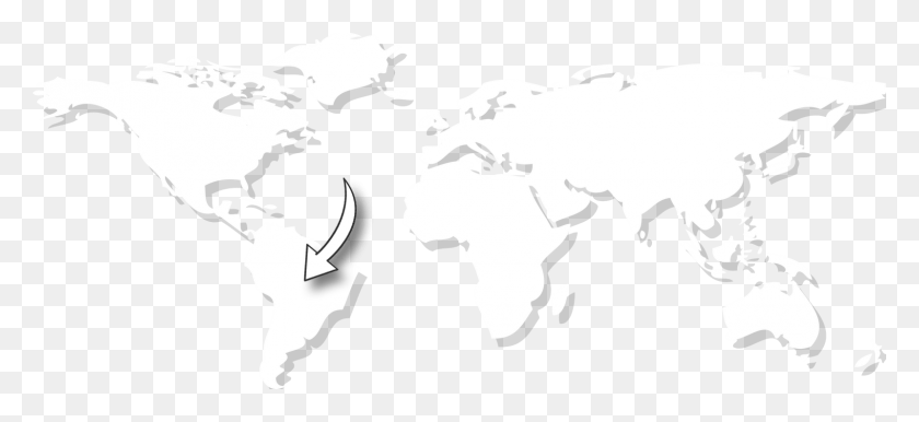 1600x669 Descargar Png / Mapa Del Mundo Png