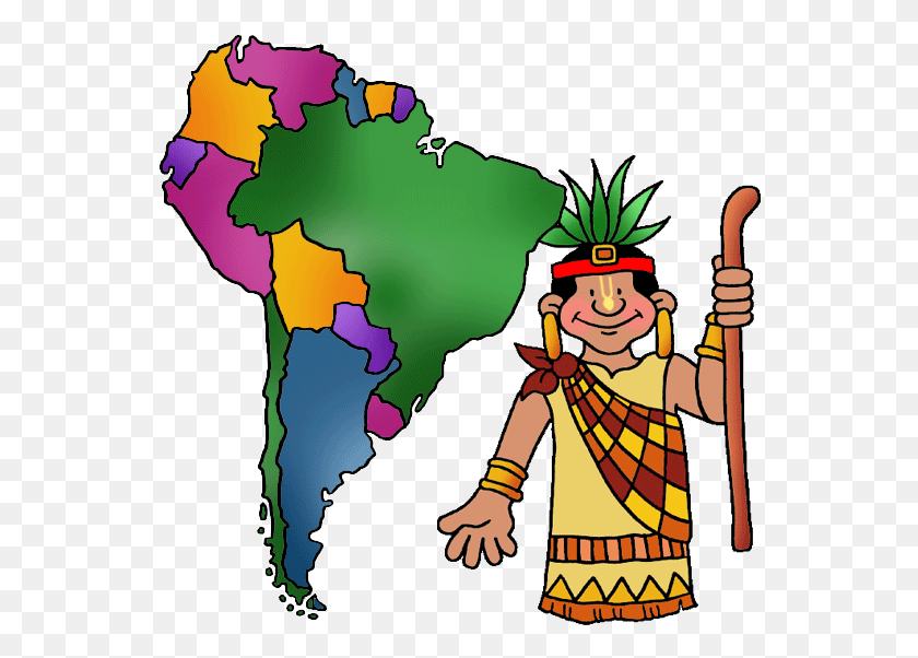 552x542 Южная Америка Клипарт Тропический Лес Человек, Человек, Лицо, Плакат Hd Png Скачать