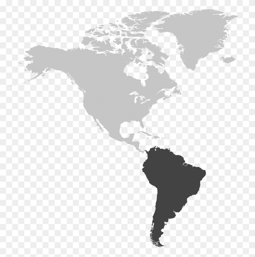 1884x1906 Descargar Png / Mapa De América Del Sur Png