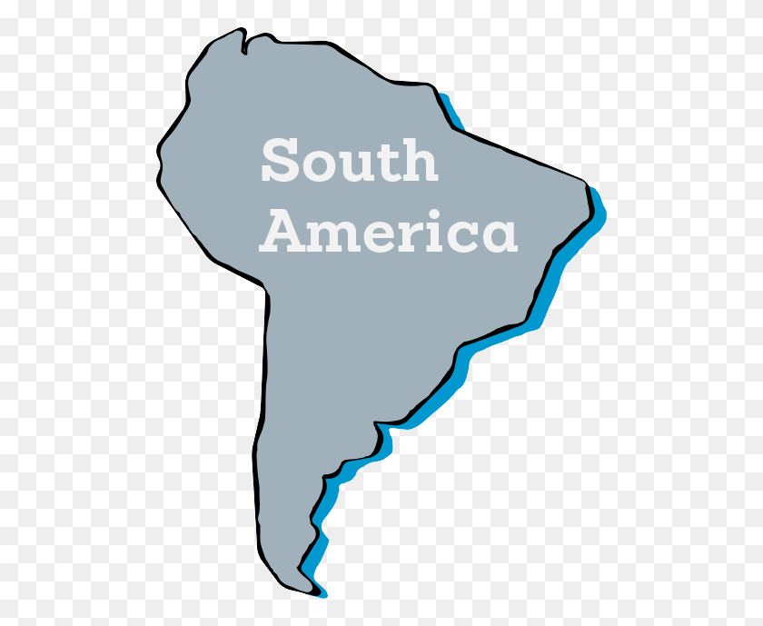 496x629 South America Map Signable, Nature, Outdoors, Sea HD PNG Download