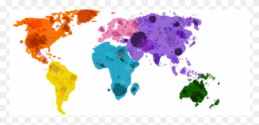 1021x454 South And North America, Stain, Plot, Purple HD PNG Download